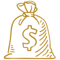 bag of money icon