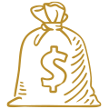 bag of money icon